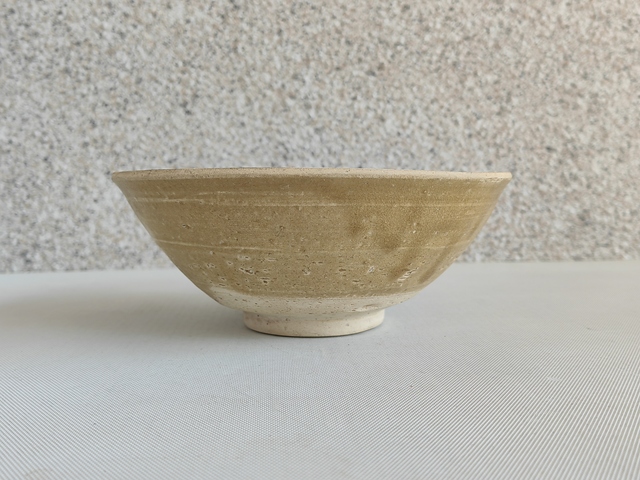 古玩陶瓷黃釉大碗拍賣，當前價格280元