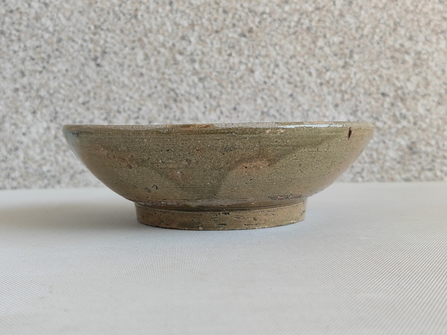 古玩陶瓷青釉研磨茶碗拍賣，當(dāng)前價格999元