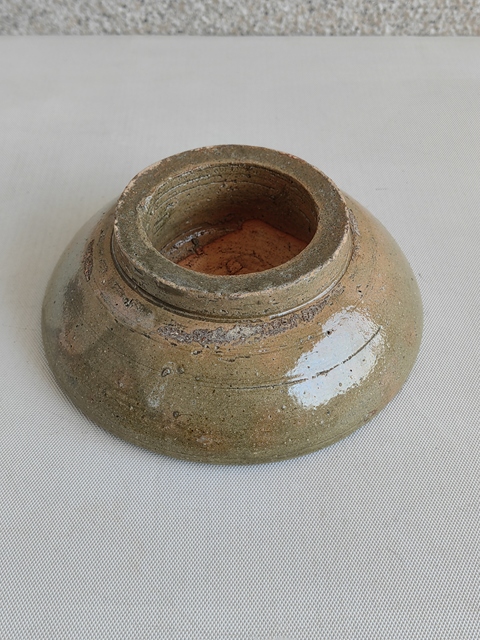 古玩陶瓷青釉研磨茶碗拍賣，當(dāng)前價格999元