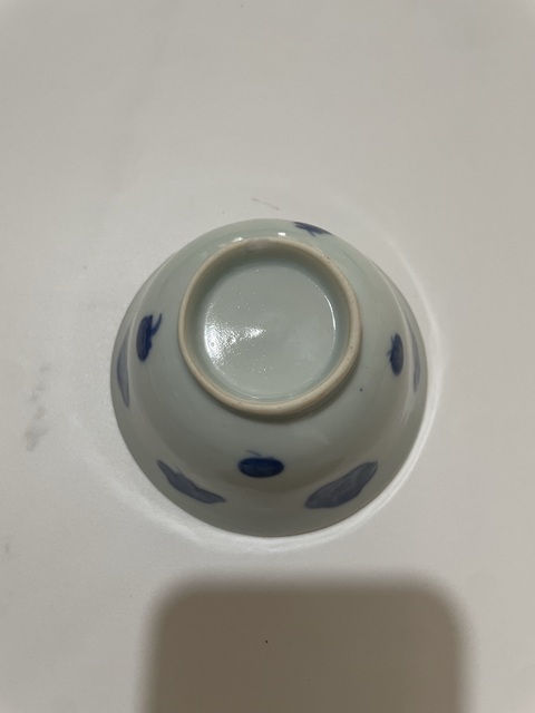 古玩陶瓷青花杯真品鑒賞圖