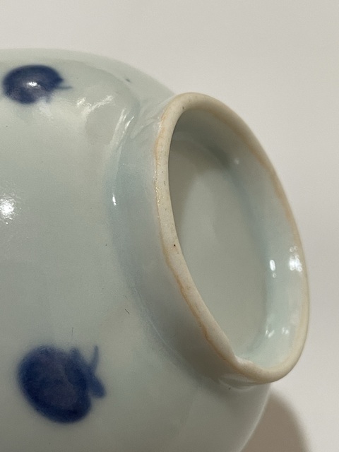 古玩陶瓷青花杯真品鑒賞圖