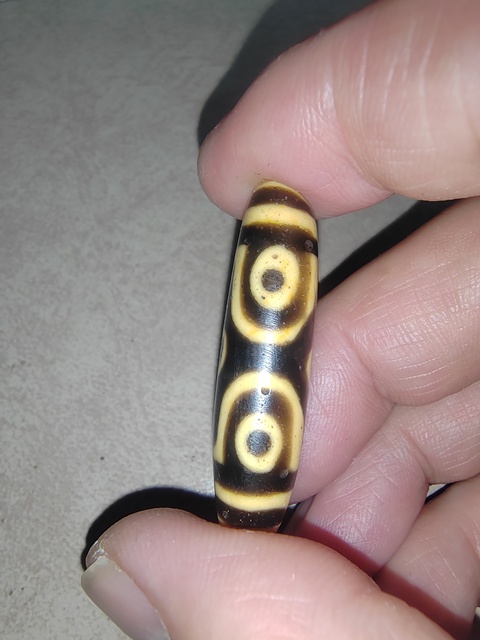 古玩玉器老料器天珠拍賣，當前價格1000元