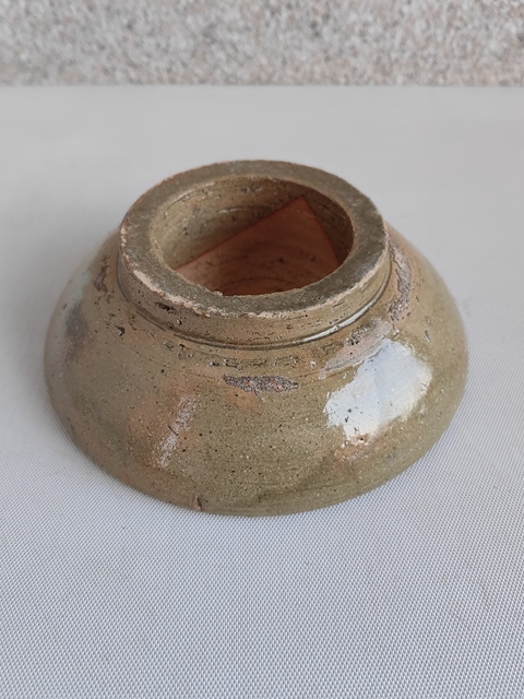 古玩陶瓷青釉研磨茶碗拍賣，當(dāng)前價格999元
