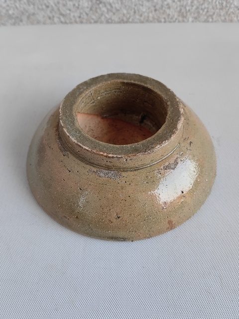 古玩陶瓷青釉研磨茶碗拍賣，當(dāng)前價格999元