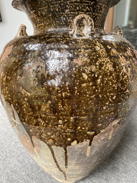 古玩陶瓷唐代四系大罐拍賣，當前價格26000元