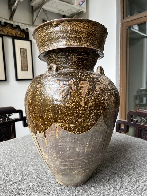 古玩陶瓷唐代四系大罐拍賣，當前價格26000元