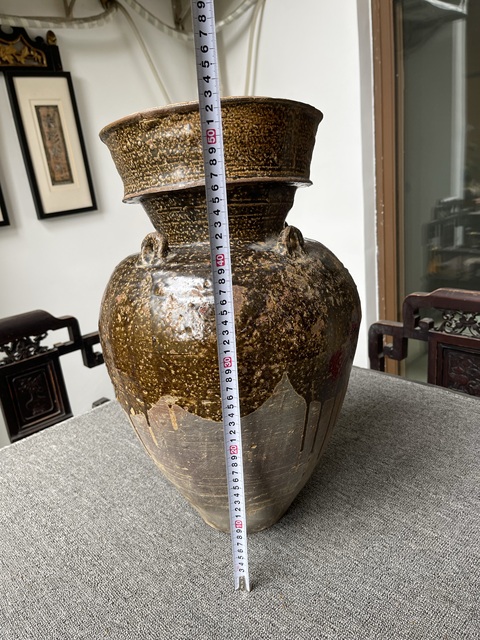 古玩陶瓷唐代四系大罐拍賣，當前價格26000元