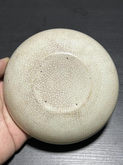 古玩陶瓷道光哥釉青花洗子拍賣，當前價格2200元
