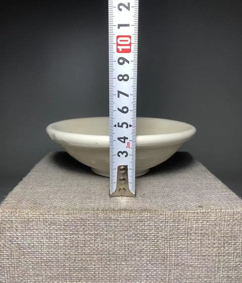 古玩陶瓷五代，邢窯白釉唇口盞拍賣，當前價格3000元