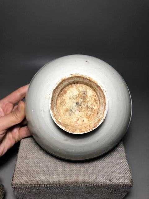 古玩陶瓷北宋,青白釉高足碗拍賣,當前價格1600元