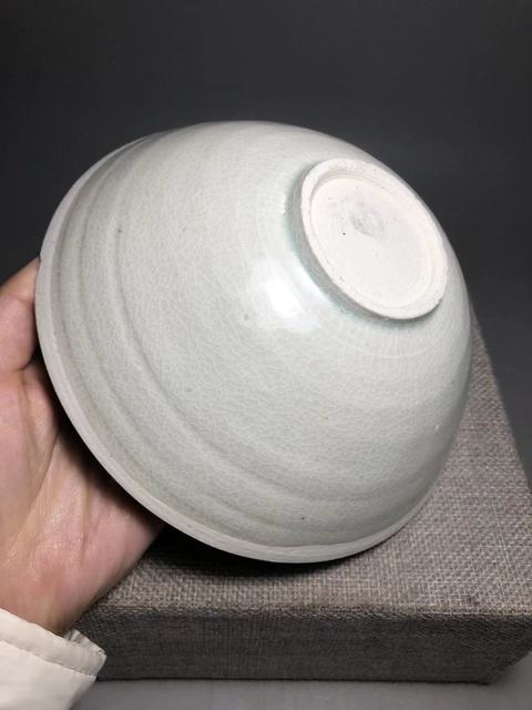 古玩陶瓷宋，青白釉六出筋雙魚碗拍賣，當前價格2000元