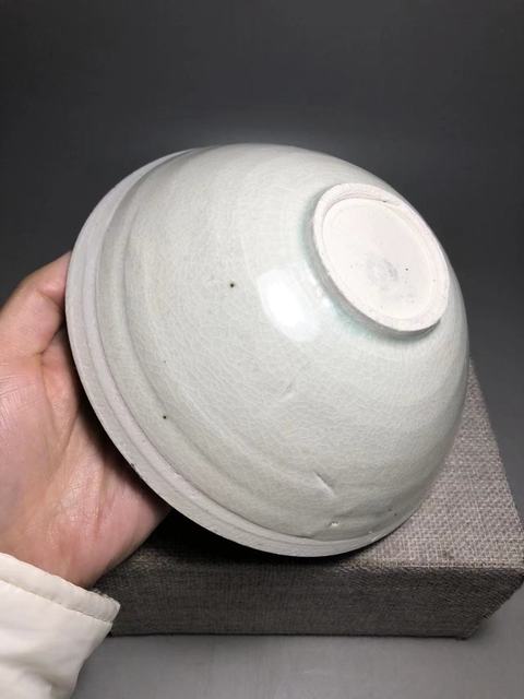 古玩陶瓷宋，青白釉六出筋雙魚碗拍賣，當前價格2000元