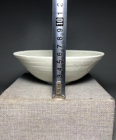 古玩陶瓷宋，青白釉六出筋雙魚碗拍賣，當前價格2000元