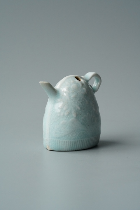 古玩陶瓷南宋湖田窯硯滴真品鑒賞圖