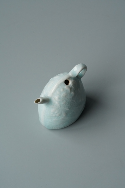古玩陶瓷南宋湖田窯硯滴真品鑒賞圖