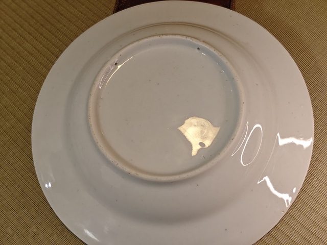 古玩陶瓷清乾隆.青花山水紋折沿掛壁盤拍賣,當(dāng)前價(jià)格1600元