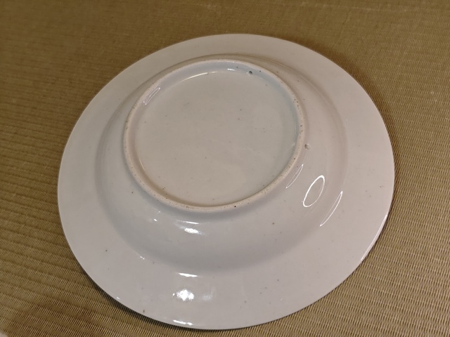 古玩陶瓷清乾隆.青花山水紋折沿掛壁盤拍賣,當(dāng)前價(jià)格1600元