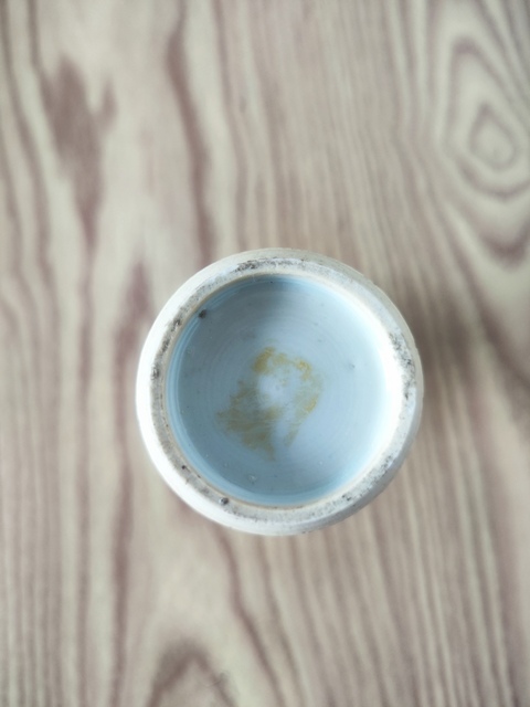 古玩陶瓷山水人物紋青花束腰花觚拍賣,當前價格5800元