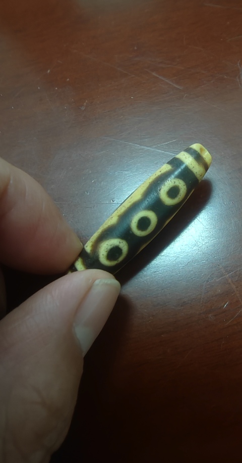 古玩玉器老料器天珠拍賣，當前價格880元