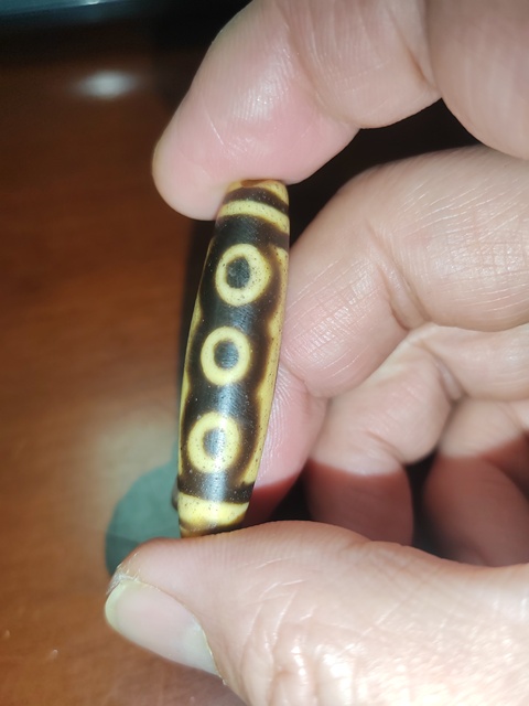 古玩玉器老料器天珠拍賣，當前價格880元