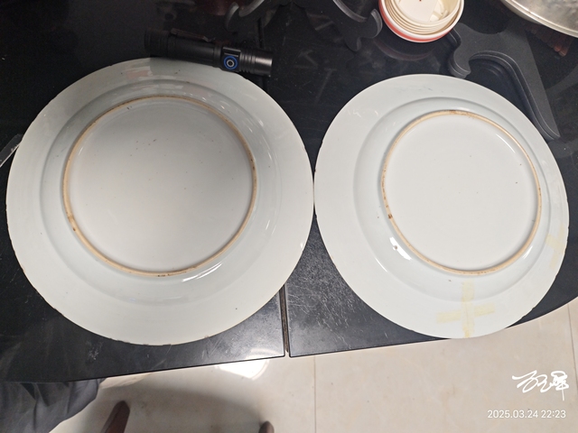 古玩陶瓷民國仿哥釉樹葉形盤拍賣,當前價格688元