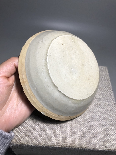 古玩陶瓷宋代·青白釉模印雙魚(yú)紋洗真品鑒賞圖