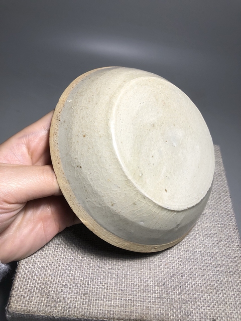 古玩陶瓷宋代·青白釉模印雙魚(yú)紋洗真品鑒賞圖