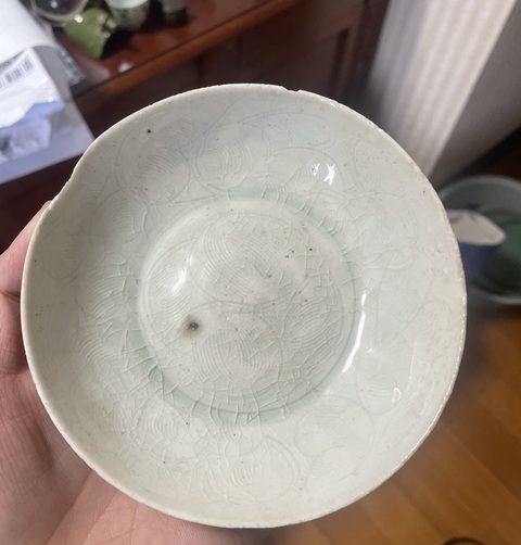 古玩陶瓷宋·湖田窯刻花紋洗拍賣，當前價格0元