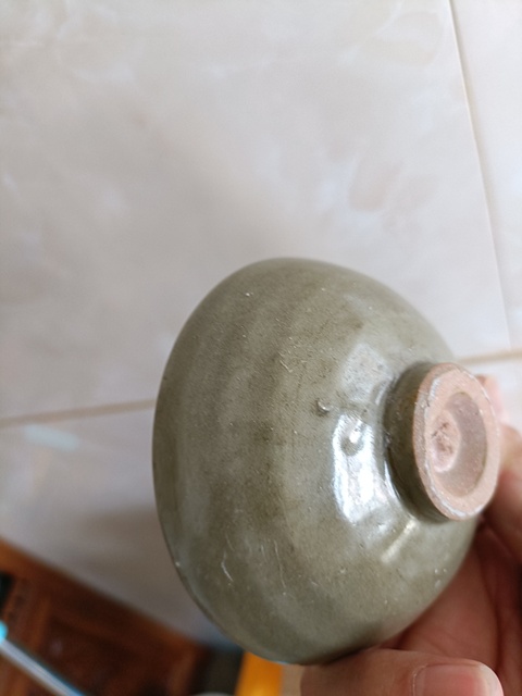古玩陶瓷元代龍泉窯青瓷杯拍賣，當前價格199元