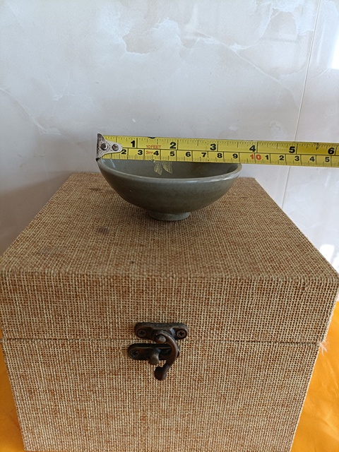 古玩陶瓷元代龍泉窯青瓷杯拍賣，當前價格199元
