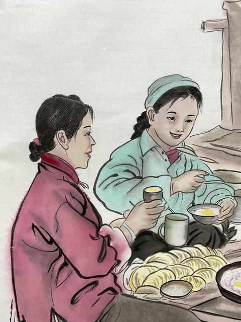 古玩字畫名家真跡帶合影字畫精品人物國畫純手繪斗方作品收藏結緣拍賣,當前價格899元