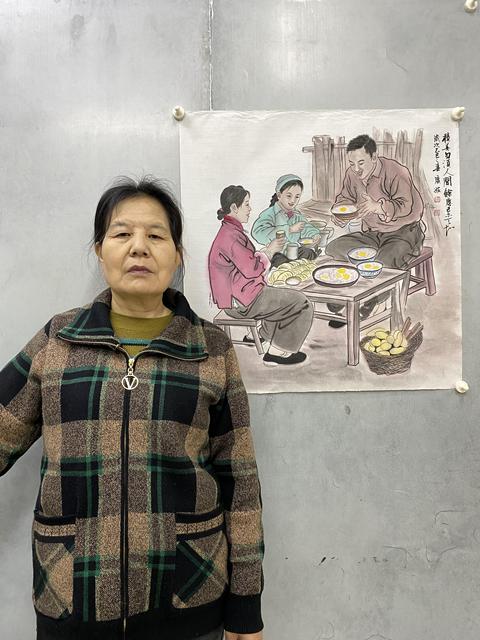 古玩字畫名家真跡帶合影字畫精品人物國畫純手繪斗方作品收藏結緣拍賣,當前價格899元