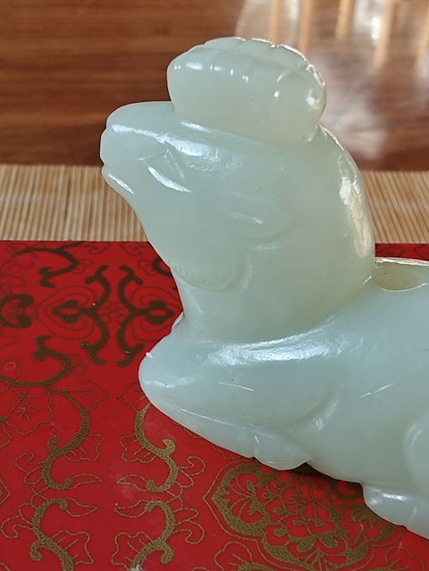 古玩玉器玉鹿拍賣，當(dāng)前價格7000元