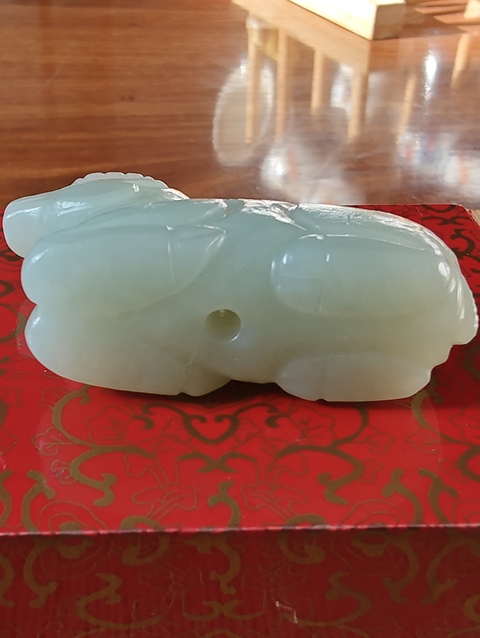 古玩玉器玉鹿拍賣，當(dāng)前價格7000元