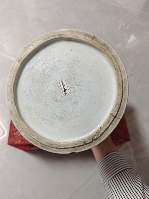 古玩陶瓷山水紋青花鳳尾尊標(biāo)本拍賣,當(dāng)前價(jià)格16000元