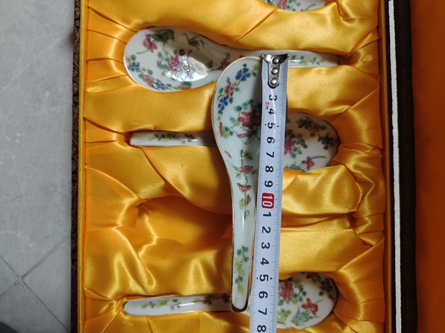 古玩陶瓷晚清粉彩湯勺拍賣,當前價格8500元