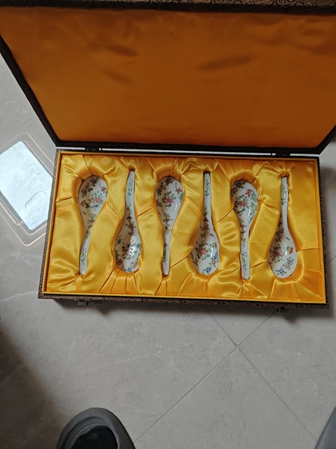 古玩陶瓷晚清粉彩湯勺拍賣,當前價格8500元
