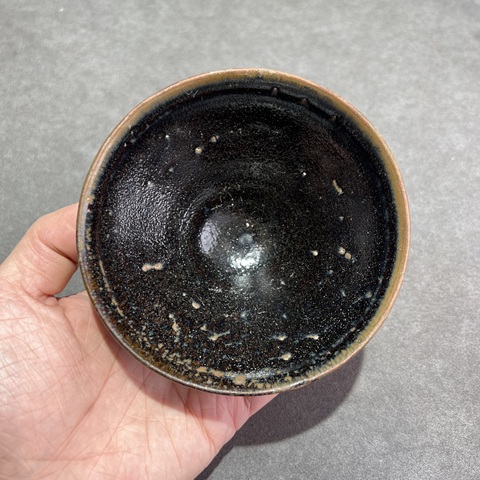 古玩陶瓷宋全品建盞拍賣，當(dāng)前價格6500元