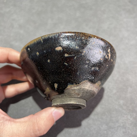 古玩陶瓷宋全品建盞拍賣，當(dāng)前價格6500元