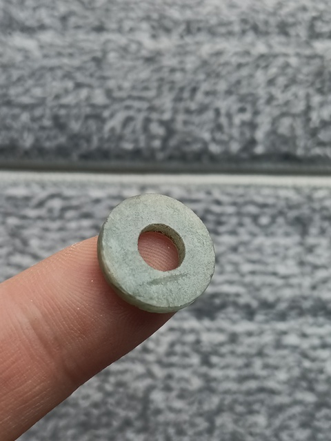 古玩玉器清代天然翡翠“平安扣”拍賣,當前價格138元