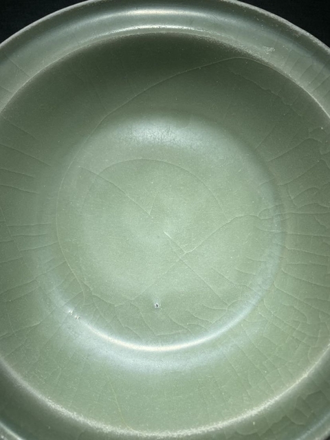 古玩陶瓷南宋龍泉窯官帽大洗拍賣，當(dāng)前價(jià)格19999元