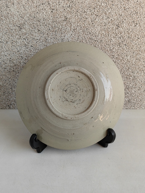 古玩陶瓷青釉青花盤拍賣,當前價格680元