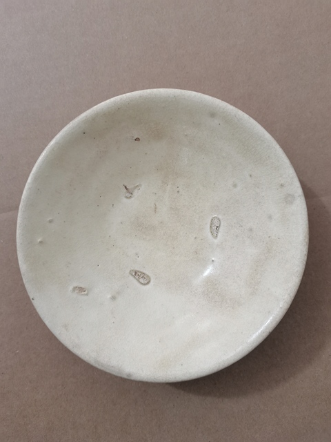 古玩陶瓷磁州窯白釉平底碗拍賣，當前價格0元