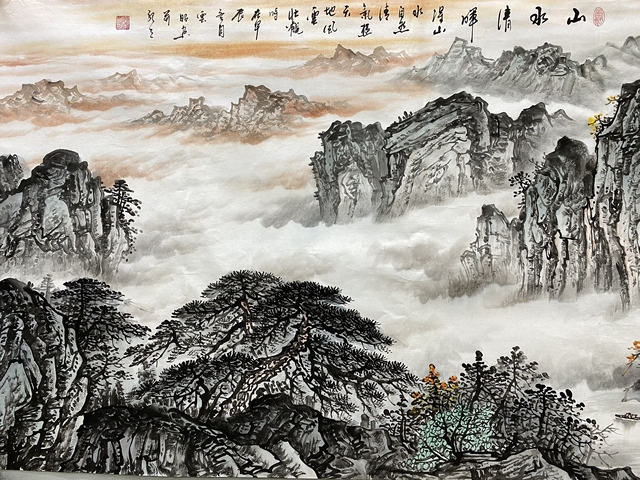 古玩字畫國家一級美術(shù)師,中國文化部對外交流中心中國畫藝術(shù)創(chuàng)作院導師拍賣,當前價格1599元