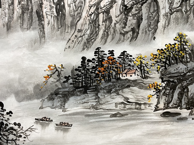 古玩字畫國家一級美術(shù)師,中國文化部對外交流中心中國畫藝術(shù)創(chuàng)作院導師拍賣,當前價格1599元