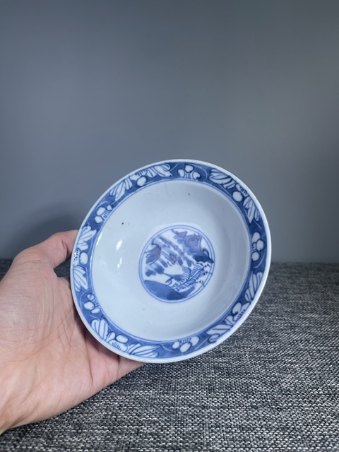 古玩陶瓷清晚期.青花三星高照圖高足碗拍賣,當前價格0元