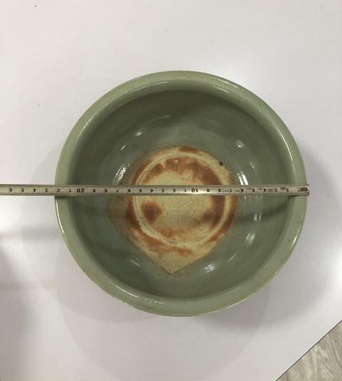 古玩陶瓷明，龍泉窯青釉獸足爐拍賣，當前價格4000元