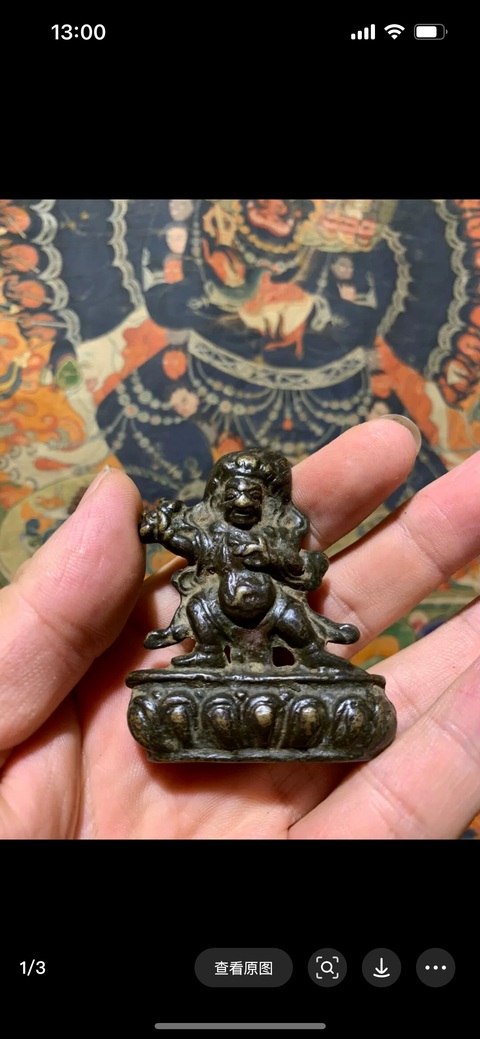 古玩銅器造像拍賣，當前價格3000元