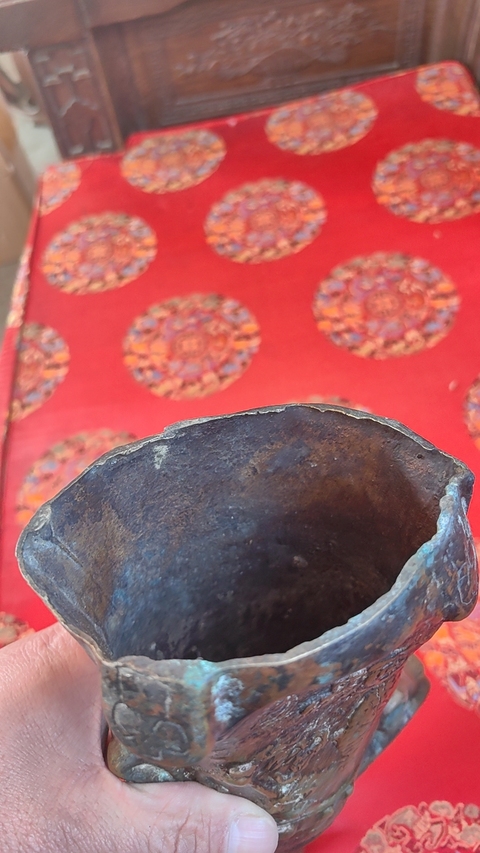 古玩雜項關公銅造像拍賣，當前價格5000元