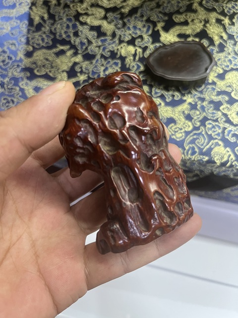 古玩雜項竹雕人物擺件拍賣,當前價格5800元